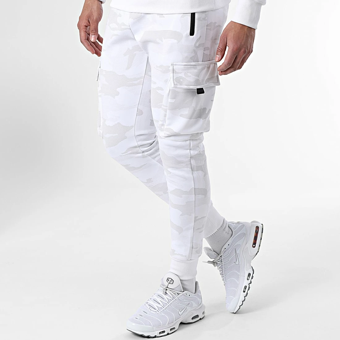 De gros 😍 Ensemble De Survetement Camouflage TX-752 Blanc de Zayne Paris 🥰 4 De gros 😍 Ensemble De Survetement Camouflage TX-752 Blanc de Zayne Paris 🥰 – Image 4