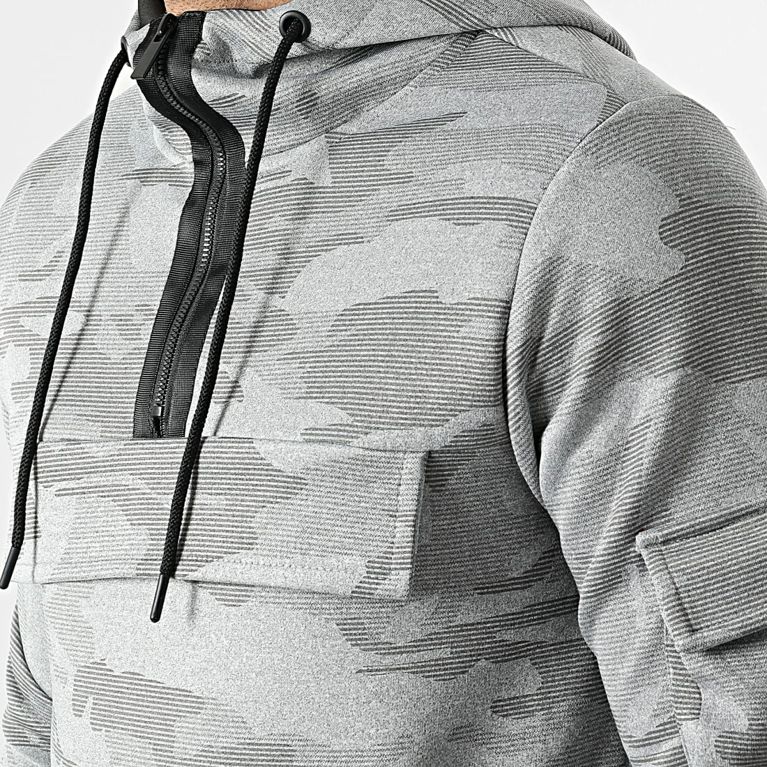 Meilleur prix 🤩 Ensemble De Survetement Camouflage TX-752 Gris Chiné de Zayne Paris 🌟 3 Meilleur prix 🤩 Ensemble De Survetement Camouflage TX-752 Gris Chiné de Zayne Paris 🌟 – Image 3