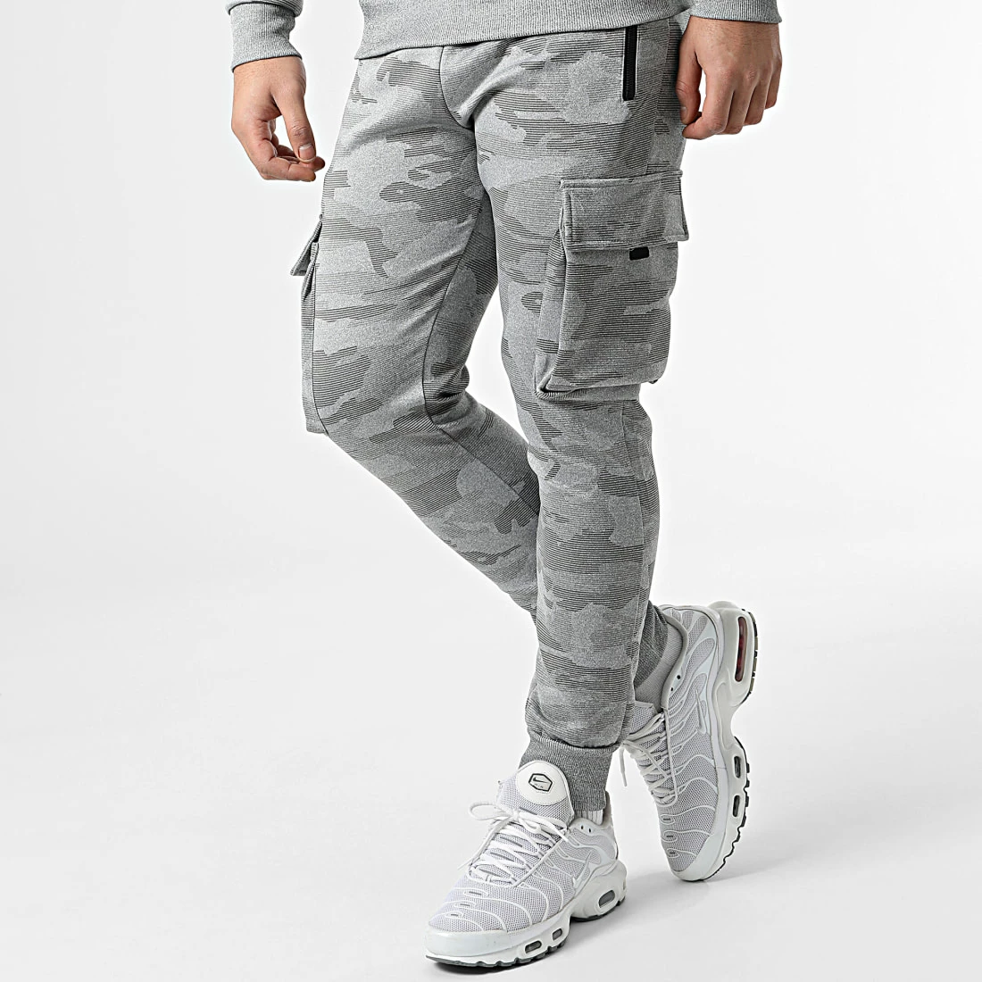 Meilleur prix 🤩 Ensemble De Survetement Camouflage TX-752 Gris Chiné de Zayne Paris 🌟 4 Meilleur prix 🤩 Ensemble De Survetement Camouflage TX-752 Gris Chiné de Zayne Paris 🌟 – Image 4