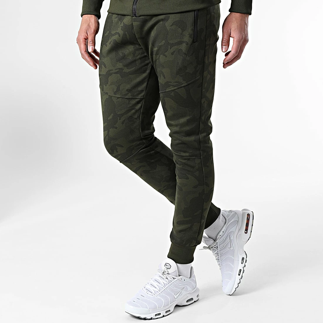 Sortie 👏 Ensemble De Survetement Camouflage TX-758 Vert Kaki de Zayne Paris ❤️ 4 Sortie 👏 Ensemble De Survetement Camouflage TX-758 Vert Kaki de Zayne Paris ❤️ – Image 4