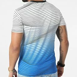 Tout neuf ⭐ Ensemble De Survetement A Rayures E211 Blanc Bleu de Zayne Paris 🧨 -Zayne Paris Soldes zayne paris 306027 E211 1 20220225T124659 04