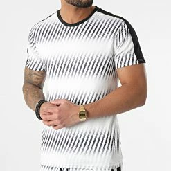 Nouveau 😀 Ensemble De Survetement A Rayures E234 Blanc de Zayne Paris ✨ -Zayne Paris Soldes zayne paris 306032 E234 1 20220225T124754 03