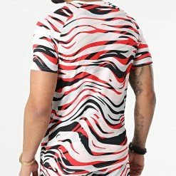 Le moins cher 😀 Ensemble De Survetement E204 Blanc Gris Rouge de Zayne Paris 🥰 -Zayne Paris Soldes zayne paris 306041 E204 1 20220225T124715 04