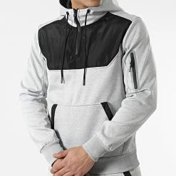 Sortie ⌛ Ensemble De Survetement E303 Gris Chiné de Zayne Paris 💯 -Zayne Paris Soldes zayne paris 310027 E303 2 20220329T151319 03