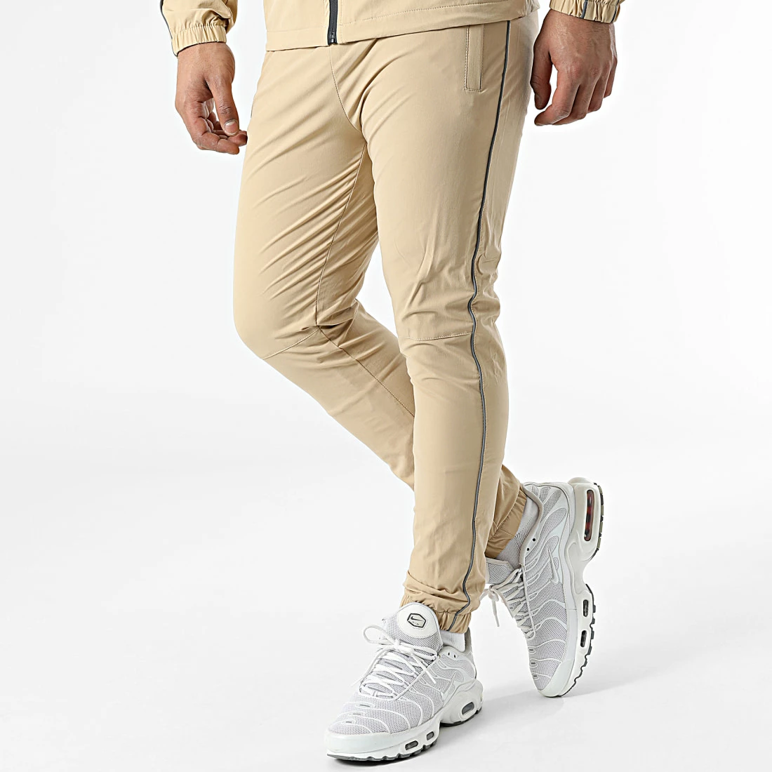 Coupon 😍 Ensemble De Survetement TX-734 Beige de Zayne Paris 💯 4 Coupon 😍 Ensemble De Survetement TX-734 Beige de Zayne Paris 💯 – Image 4