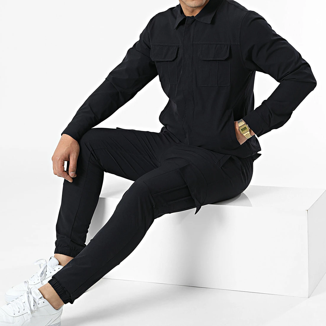 Sortie 🔔 Ensemble Veste Et Pantalon Jogging TX-730 Bleu Marine de Zayne Paris 🔔 1 Sortie 🔔 Ensemble Veste Et Pantalon Jogging TX-730 Bleu Marine de Zayne Paris 🔔