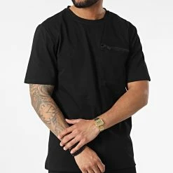 Le moins cher 👏 Ensemble Tee 👕 Shirt Short Jogging TX-769 Noir de Zayne Paris 🎉 -Zayne Paris Soldes zayne paris 316165 TX 769 1 20220425T161222 03