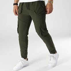Tout neuf 🧨 Jogger Pant ZAY-023 Vert Kaki de Zayne Paris 👏