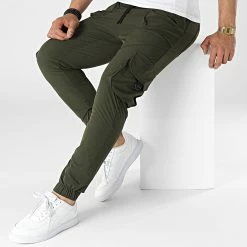 Tout neuf 🧨 Jogger Pant ZAY-023 Vert Kaki de Zayne Paris 👏 -Zayne Paris Soldes zayne paris 316276 ZAY 023 4 20220422T141006 03