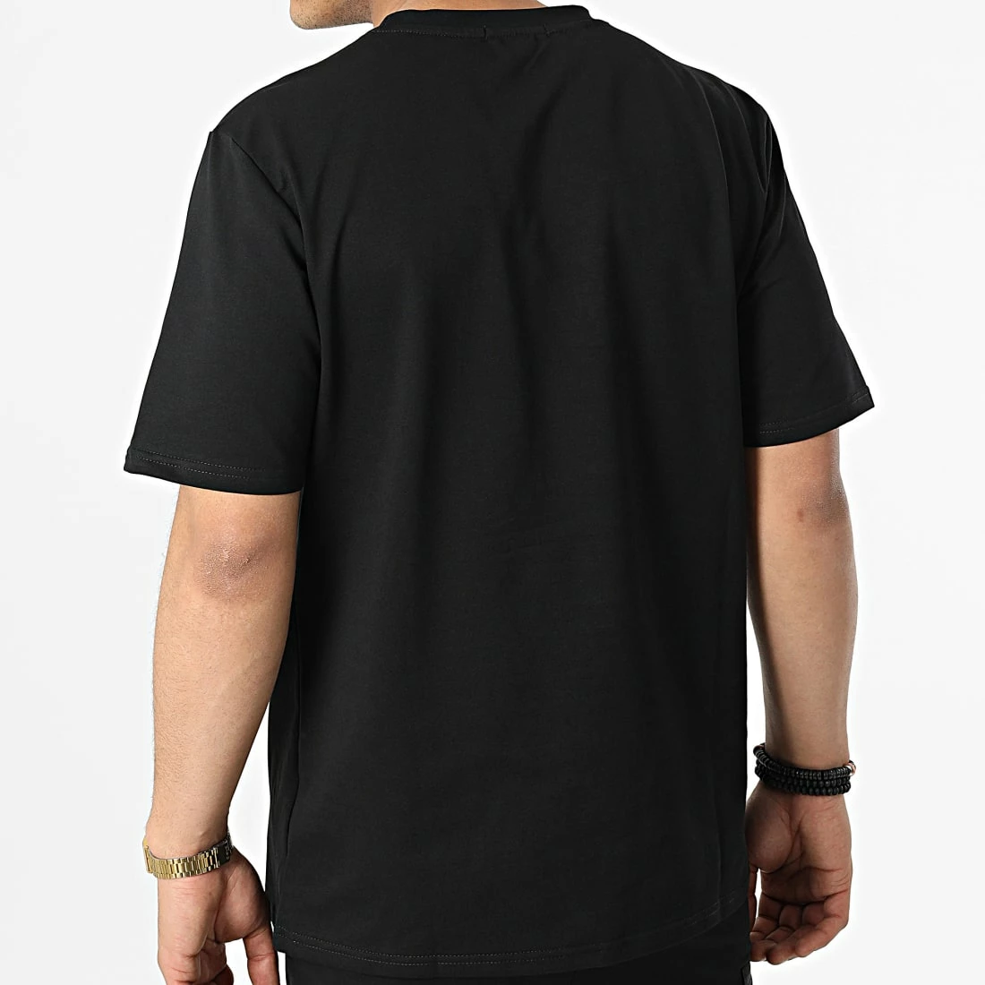 Coupon 😀 Ensemble Tee 👕 Shirt Short Jogging TX-761 Noir de Zayne Paris 🧨 5 Coupon 😀 Ensemble Tee 👕 Shirt Short Jogging TX-761 Noir de Zayne Paris 🧨 – Image 5