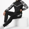 Budget 🔔 Ensemble Veste Zippée Capuche Et Pantalon Jogging E-321 Noir de Zayne Paris ✔️