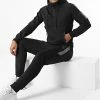 Acheter 🥰 Ensemble Veste Capuche Col Zippé Et Pantalon Jogging E-312 Noir de Zayne Paris 🛒
