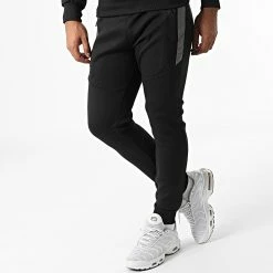 Acheter 🥰 Ensemble Veste Capuche Col Zippé Et Pantalon Jogging E-312 Noir de Zayne Paris 🛒 -Zayne Paris Soldes zayne paris 331109 E 312 1 20220811T145033 04