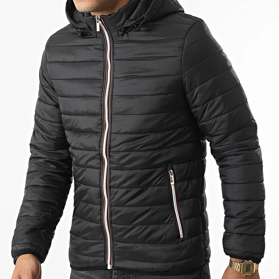 Le moins cher 🥰 Doudoune Capuche MA21016 Noir de Zayne Paris ✨ 1 Le moins cher 🥰 Doudoune Capuche MA21016 Noir de Zayne Paris ✨