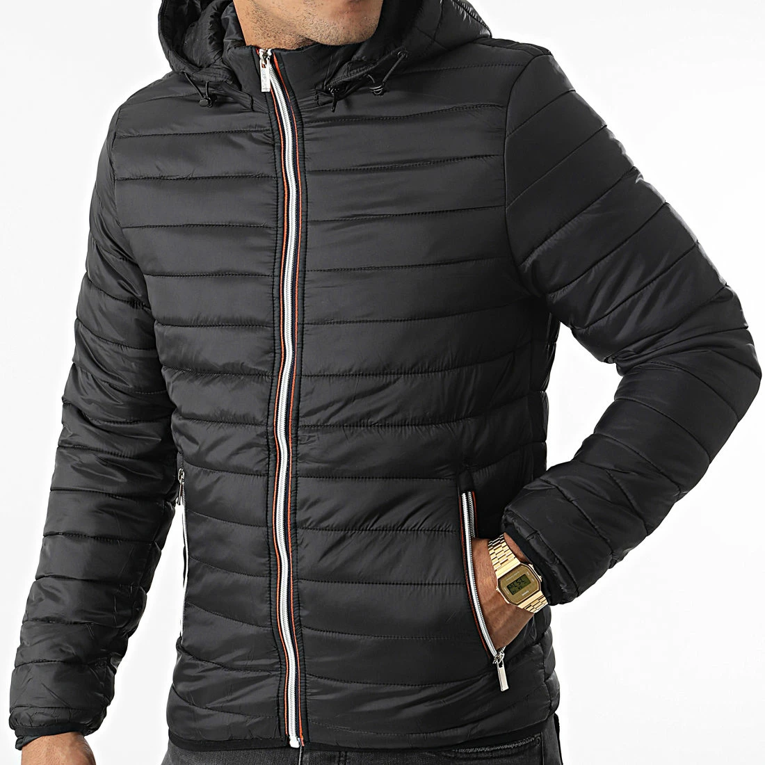 Le moins cher 🥰 Doudoune Capuche MA21016 Noir de Zayne Paris ✨ 3 Le moins cher 🥰 Doudoune Capuche MA21016 Noir de Zayne Paris ✨ – Image 3