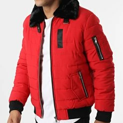 Coupon 🌟 Doudoune Col Fourrure MA21008 Rouge de Zayne Paris 🔔 6 Coupon 🌟 Doudoune Col Fourrure MA21008 Rouge de Zayne Paris 🔔 -Zayne Paris Soldes zayne paris 331546 MA21008 RED 20220811T145551 03