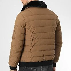 Offres 👏 Doudoune Col Fourrure MA21008 Marron de Zayne Paris 👏 -Zayne Paris Soldes zayne paris 331547 MA21008 BEIGE 20220817T111256 04