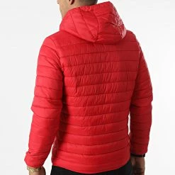 De gros 🎉 Doudoune Capuche MA21017 Rouge de Zayne Paris 💯 -Zayne Paris Soldes zayne paris 331550 MA21017 RED 20220811T145416 04