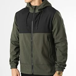 Coupon ❤️ Veste Zippée Capuche E340 Vert Kaki de Zayne Paris 🎁 -Zayne Paris Soldes zayne paris 336155 E340 2 20220912T153618 03