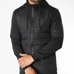 Top 10 💯 Ensemble Veste Zippée Capuche Et Pantalon Jogging E-325 Noir de Zayne Paris 🥰 -Zayne Paris Soldes zayne paris 336176 E 325 1 20220915T150435 03