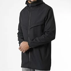 Vente flash 🎉 Veste Zippée Capuche E347 Noir de Zayne Paris 🎉 -Zayne Paris Soldes zayne paris 338477 E347 1 20220926T155539 03