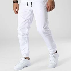 Promo 🧨 Pantalon Jogging TX-808 Blanc de Zayne Paris 😉