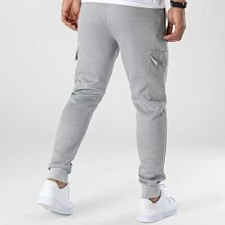 Bon marché ✔️ Pantalon Jogging TX-818 Gris Chiné de Zayne Paris 🥰 -Zayne Paris Soldes zayne paris 340381 TX 818 2 20221007T154726 04