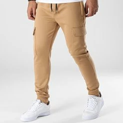 Promo 🎉 Pantalon Jogging TX-818 Camel de Zayne Paris 👍