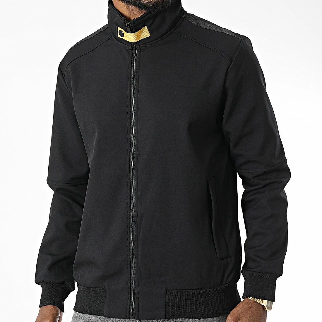 Sortie 🎉 Veste Zippée E353 Noir de Zayne Paris ⭐ 3 Sortie 🎉 Veste Zippée E353 Noir de Zayne Paris ⭐ – Image 3