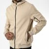 Meilleure affaire 😉 Veste Zippée Capuche E342 Beige de Zayne Paris 🛒