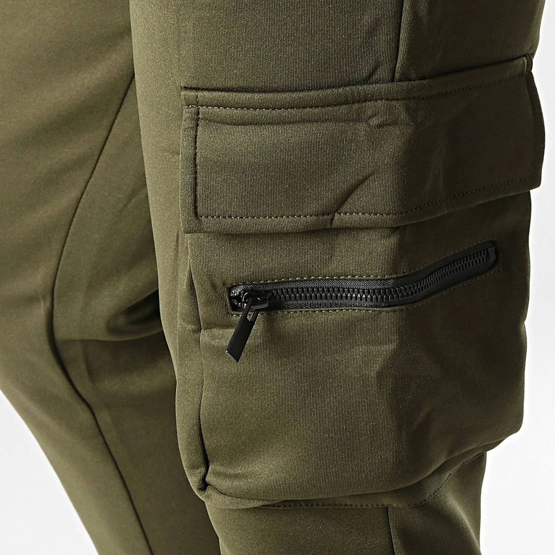 Meilleure affaire 🎁 Pantalon Jogging TX819 Vert Kaki de Zayne Paris 😀 2 Meilleure affaire 🎁 Pantalon Jogging TX819 Vert Kaki de Zayne Paris 😀 – Image 2