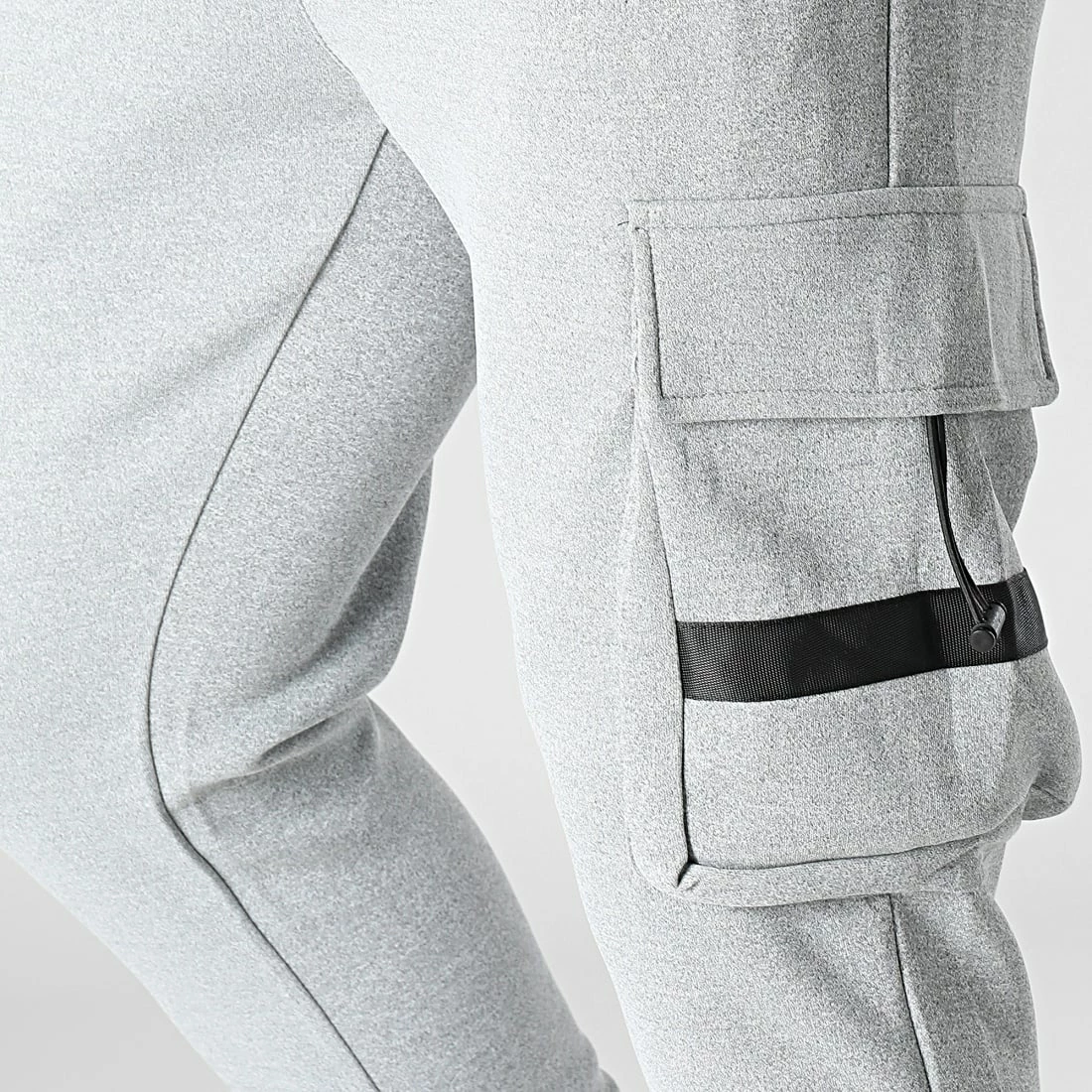 Offres 😉 Pantalon Jogging TX820 Gris Chiné de Zayne Paris 👍 2 Offres 😉 Pantalon Jogging TX820 Gris Chiné de Zayne Paris 👍 – Image 2