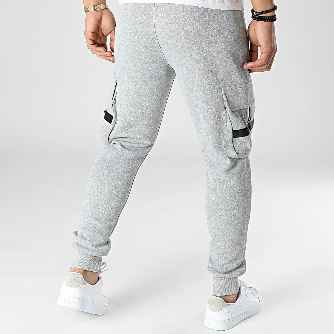 Offres 😉 Pantalon Jogging TX820 Gris Chiné de Zayne Paris 👍 4 Offres 😉 Pantalon Jogging TX820 Gris Chiné de Zayne Paris 👍 – Image 4