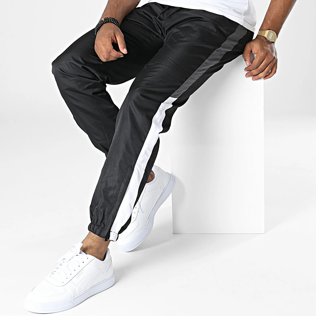 Meilleur prix ⭐ Pantalon Jogging TX805 Noir de Zayne Paris 🧨 3 Meilleur prix ⭐ Pantalon Jogging TX805 Noir de Zayne Paris 🧨 – Image 3