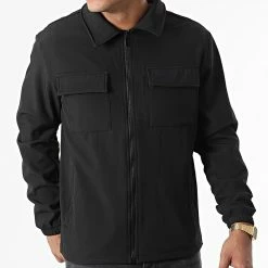 Meilleure affaire 🔔 Veste Zippée E368 Noir de Zayne Paris ✔️