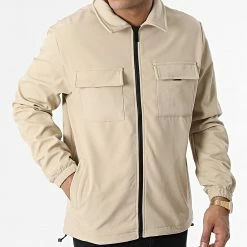 De gros 🎉 Veste Zippée E368 Beige de Zayne Paris 😀 -Zayne Paris Soldes zayne paris 342217 E368 3 20221007T161236 03