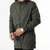 Coupon ⭐ Veste Zippée Capuche E339 Vert Kaki de Zayne Paris 😍